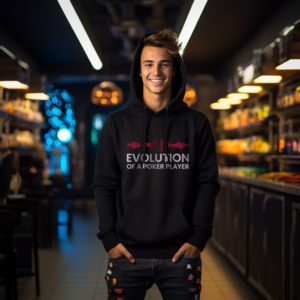 Poker Hoodie Evolution Of A Poker Player