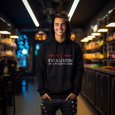 poker-hoodie-evolution Poker Hoodie Evolution Of A Poker Player