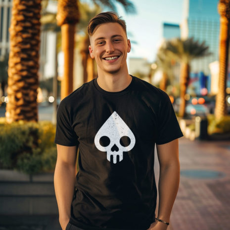 muerte-poker-tshirt muerte poker tshirt