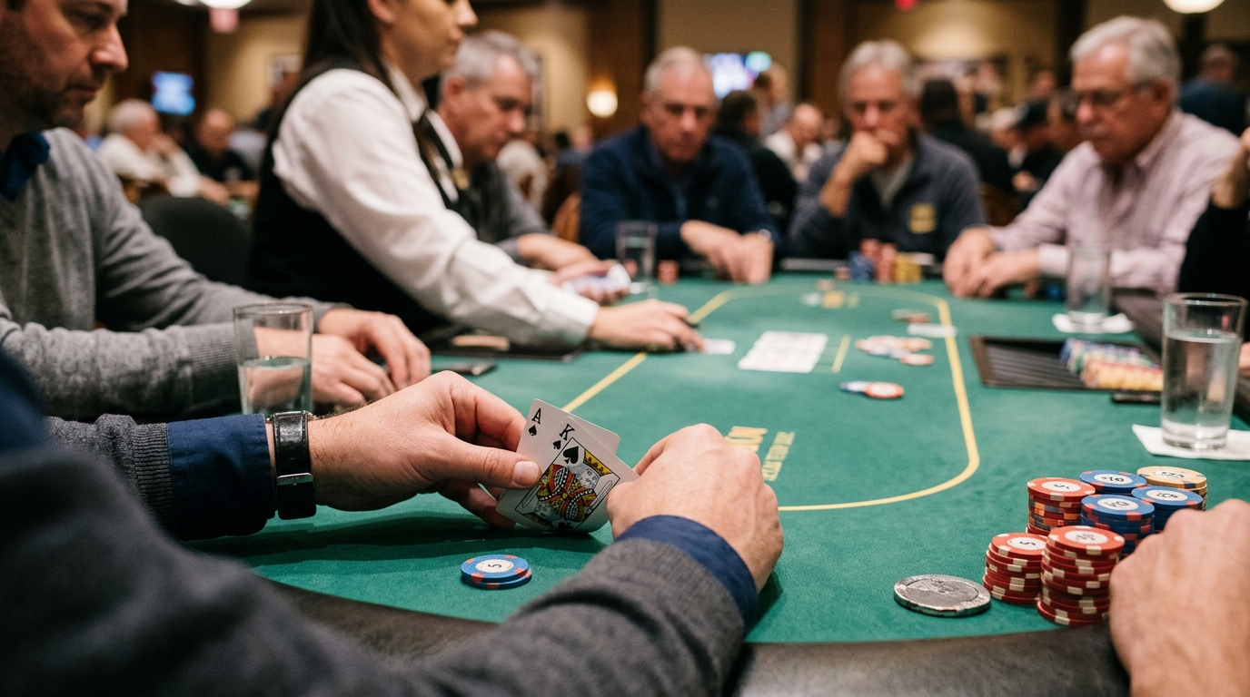 poker starting hands - Image de couverture
