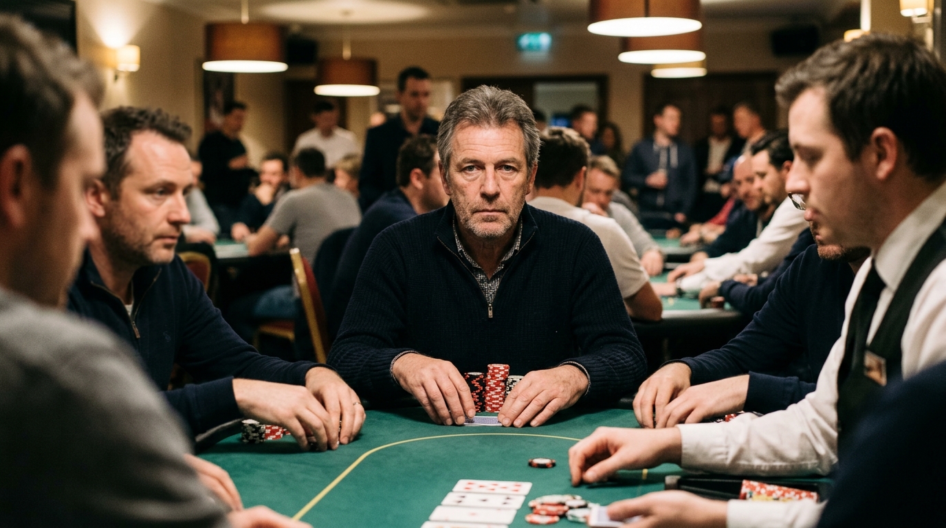 poker face en situation réelle